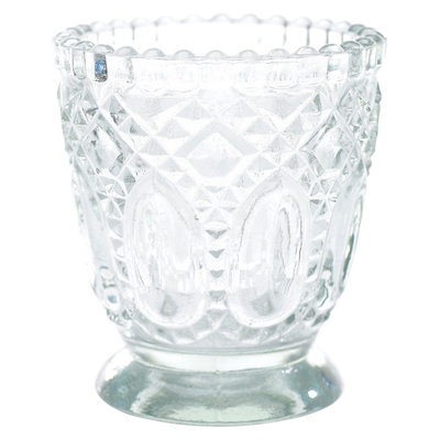 Accent Decor Clear Accent Cndl HDR SET of 6