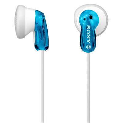 Sony MDR-E9LP Stereo Earbuds, Blue MDRE9LP/BLU