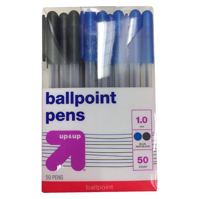 Unison Pen 50 ct Black Ballpoint up & up