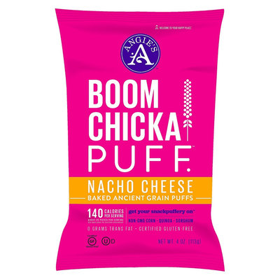 Angie's Boomchickapop Angie's BoomChickaPuffs Nacho Cheese 4 oz