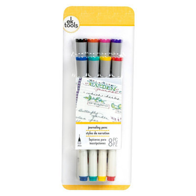 Ek Success EK Tools Journing Pens-Multicolored 8 Pk