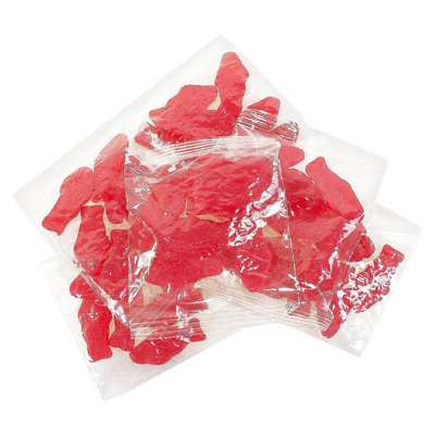 Albanese Individually Wrapped Cherry Flavored Red Gummi Fish Candy 80 oz