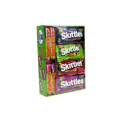 Skittles and Starburst Assorted Flavors Candy Variety Pack