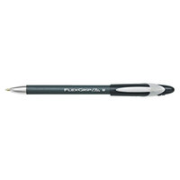 Sanford FlexGrip Elite Ballpoint Stick Pen, Black Ink, Medium, Dozen
