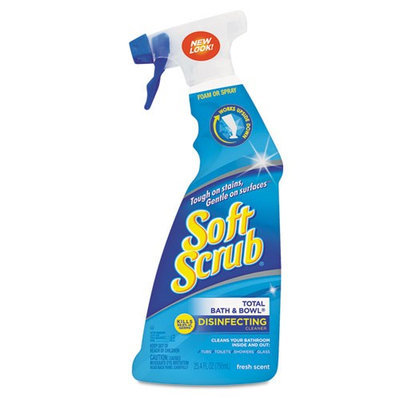 Soft Scrub Soft Scrub Total Foaming Bathroom Cleanser, 25.4 oz Trigger
