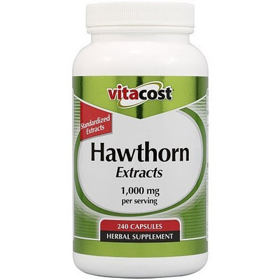 Vitacost Brand Vitacost Standardized Hawthorn Extract -- 1000 mg per serving- 240 Capsules