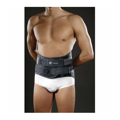 M-Brace Mini M-Spine Back Brace in Dark Grey