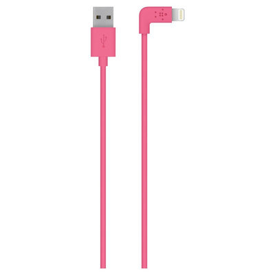 Belkin 90 degree Lightning Cable - Pink F8J147bt04-PNK