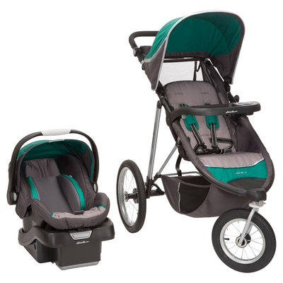 Eddie Bauer TrailGuide Jogger Travel System - Emerald