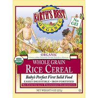 Earths Best Earth's Best Rice Cereal - 8oz (3 Pack)