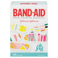 Johnson & Johnson Band-AID Oh Joy! Adhesive Bandages - 20 Count, Multi-Colored