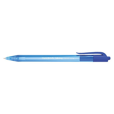 Paper-mate Paper Mate InkJoy 100RT Retractable Ballpoint Pen,1.0mm, Blue Ink, Dozen