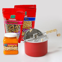 Wabash Valley Farms Whirley Pop 6-qt. Stovetop Popcorn Popper Set