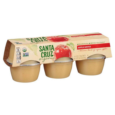 Smucker's Santa Cruz Organic Apple Sauce 4 oz