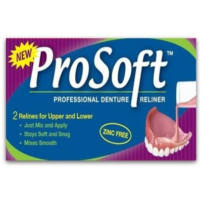 ProSoft Denture Reliner-Relines 2 Denture Plates
