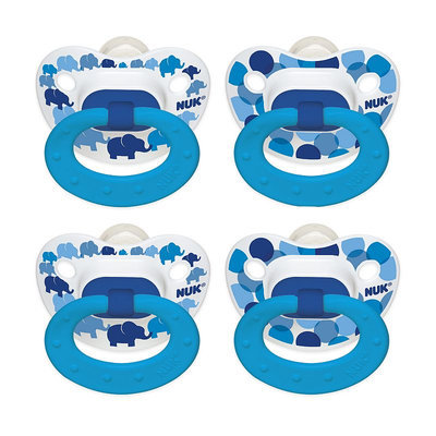 Nuk 2-pk. Orthodontic Pacifiers (Blue)