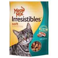 Big Heart Pet Brands 3.0oz Meow Mix Irresistibles Treat Soft With Real Meat Grilled Salmon