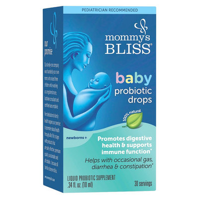 Mommy's Bliss Probiotic Drops for digestive health and immune function - 10 ml