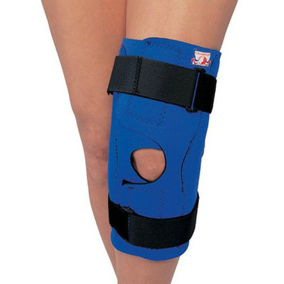 Champion Professional Neoprene Knee Stabilizer Wrap with Hinged Bars Small