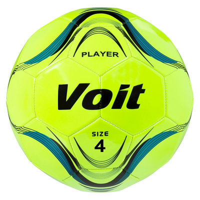 Lion Sports Voit Size 4 Player Soccer Ball Deflated - Neon Yellow