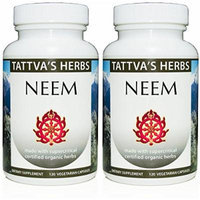 Neem Extract 500 Mg 240 Vcaps (2 Pack - 120 ct./ea)