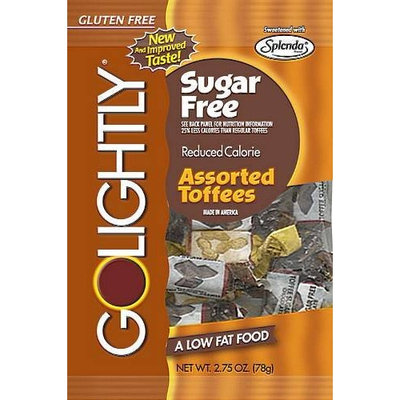 Golightly Go Lightly Sugar Free Toffees Assorted, 2.75 oz bag, Kosher