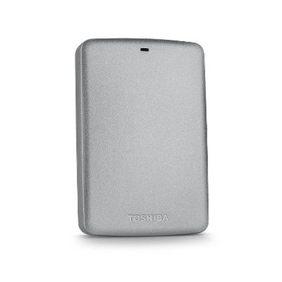 2TB Toshiba Canvio® Basics Portable Hard Drive (Silver)