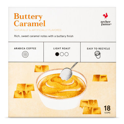 Keurig Buttery Caramel Single Cups 18ct - Archer Farms
