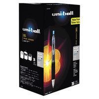 SAN1921064 - uni-ball Signo Gel 207 Roller Ball Retractable Gel Pen; Blue Ink; Medium; 36 per Box