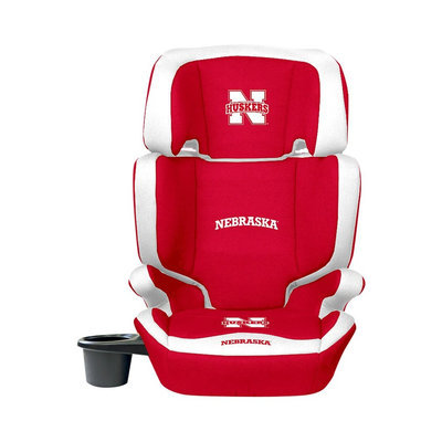 Wild Sports Nebraska Cornhuskers Lil Fan Collegiate Club Seat Premium 2 in 1 High Back Booster Seat