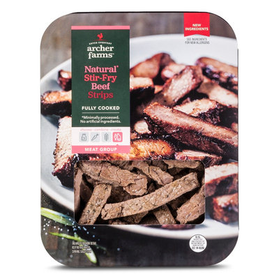 Golden West Trading, Inc. AF M & M Natural Stir Fry Steak Strips (Asian) 12oz