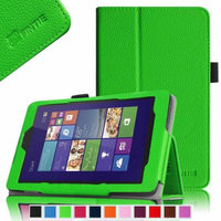 Fintie Folio Case Slim Fit Leather Stand Cover With Stylus Loop for DELL Venue 8 16 GB 32 GB Android Tablet