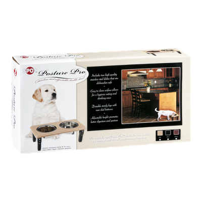 Spot Posture Pro Stainless Steel Adjustable 5-7 Inch Double Diner