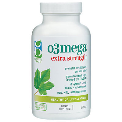 Genuine Health - o3mega Extra Strength - 60 Softgels