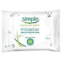 Simple® Micellar Makeup Remover Wipes