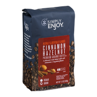 Simply Enjoy Cinnamon Hazelnut Premium Ground Coffee