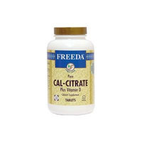 Freeda Calcium Citrate Plus D - 250 Tablets