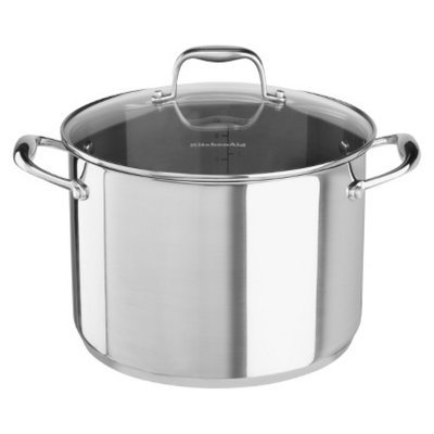 KitchenAid Stainless Steel Stockpot with Lid (8 Qt.)