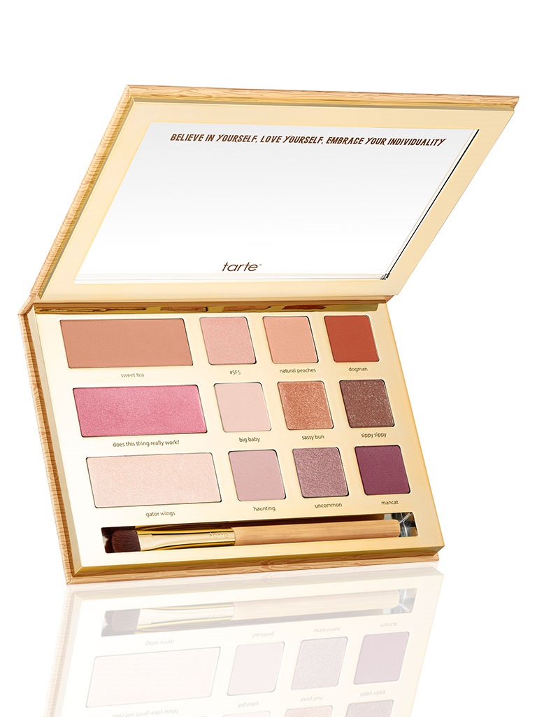 tarte Swamp Queen Eye & Cheek Palette with Brush