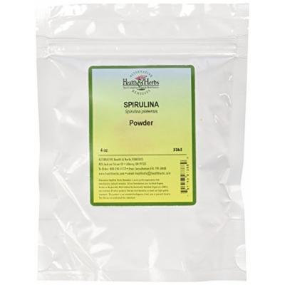 Alternative Health & Herbs Remedies Spirulina Powder, 4-Ounce Bag