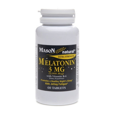 Mason Natural Melatonin 5 mg with Vitamin B-6