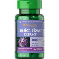 Puritan's Pride Passion Flower 1000 mg-60 Capsules