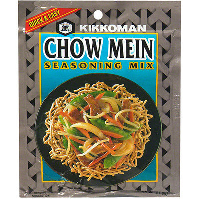 Kikkoman Chow Mein Seasoning Mix, 1.13 oz (Pack of 24)