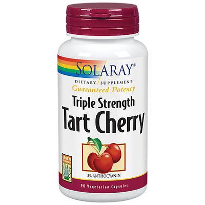 Solaray Triple Strength Tart Cherry 90 Vegetarian Capsules