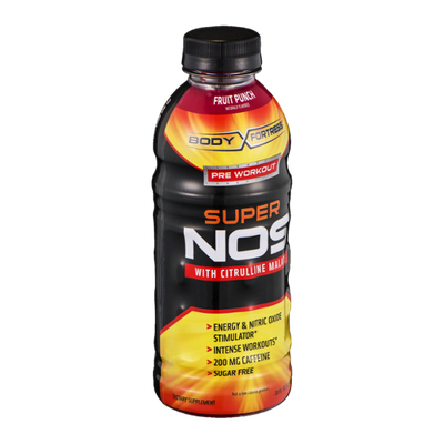 Body Fortress Super NOS with Citrulline Malate Fruit Punch