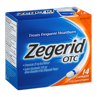 Zegerid OTC Heartburn Acid Reducer Capsules - 14 CT