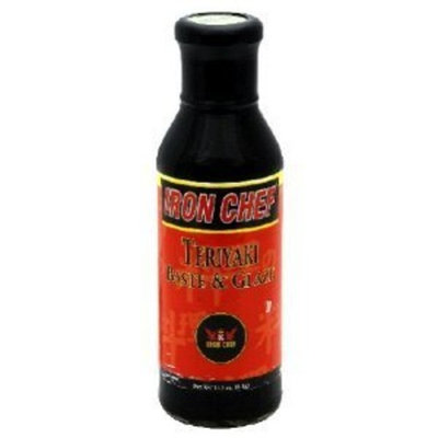 IRON CHEF , Sauce Baste Teriyaki, 14-Ounce (Pack of 8)