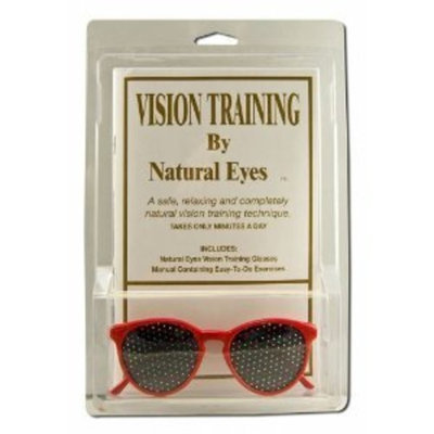 Natural Eyes Red Kid's Glasses Pin Hole Glasses