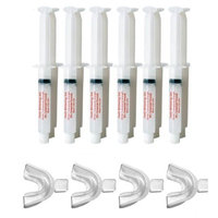 INSTANT WHITE SMILE optimized 60cc GELL ONLY syringes 4 free TRAYS) 36% Professional Strength Carbamide Peroxide Teeth Whitening Gel