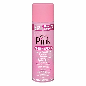 Luster's Pink Sheen Hair Spray